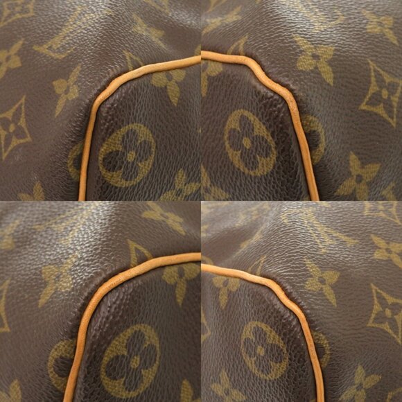 LOUIS VUITTON Brown Monogram Keepall 45 Boston Bag - Picture 5 of 11